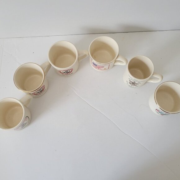 Vintage Lot of 6 Boy Scouts Of America Assorted Coffee Mugs/Cups Made In USA - Picture 8 of 9